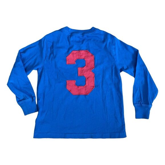 Polo Ralph Lauren Classic Logo Tee Royal Blue Crewneck Long Sleeve  4T - Picture 2 of 7